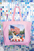 Chill The Fourth Out Canvas Jumbo Tote