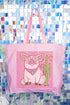 Desert Diva Piggy Canvas Jumbo Tote