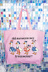 Did Someone Say Firequacker? Canvas Jumbo Tote