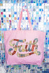 Faith Sewn Sweet Canvas Jumbo Tote
