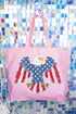 Freedom Takes Flight Canvas Jumbo Tote