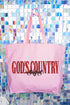 God's Country Canvas Jumbo Tote