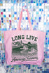 Long Live American Farmers Canvas Jumbo Tote