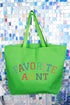 Always The Favorite Aunt Canvas Jumbo Tote