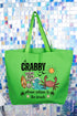 Crabby Beach Canvas Jumbo Tote