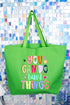You Can Do Hard Things Canvas Jumbo Tote