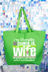 Literally Just A Wife Canvas Jumbo Tote