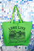 Long Live American Farmers Canvas Jumbo Tote