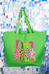 Neon Quack Pack Canvas Jumbo Tote