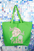 Pretty Drive Dink Pickled Pink Canvas Jumbo Tote