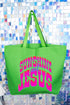 Radiant Sunshine And Jesus Canvas Jumbo Tote