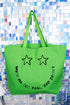 Star Eyes God Never Fails Canvas Jumbo Tote