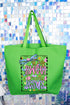 Stay Sweet Trust Jesus Canvas Jumbo Tote