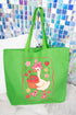 Strawberry Goose Canvas Jumbo Tote