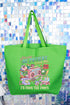 1900's Tech Throwback Canvas Jumbo Tote