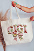 Berry Best Gigi Canvas Jumbo Tote