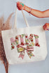 Berry Best Mimi Canvas Jumbo Tote