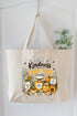 Buzzing With Kindness Canvas Jumbo Tote