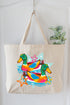 Duck, Duck, Dazzle Canvas Jumbo Tote