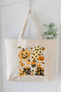 Boo & Bloom Canvas Jumbo Tote