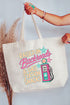 Gas Station Snacks Canvas Jumbo Tote