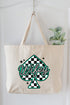Lucky Spade Wifey Canvas Jumbo Tote