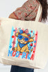 Moo-Rica Canvas Jumbo Tote