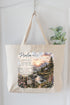 Scenic Psalm 91 Canvas Jumbo Tote