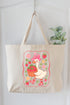 Strawberry Goose Canvas Jumbo Tote