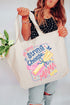 String Cheese Mama Canvas Jumbo Tote