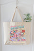 1900's Tech Throwback Canvas Jumbo Tote