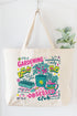 Gardening Club Canvas Jumbo Tote