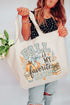 Fall Season Charm Canvas Jumbo Tote