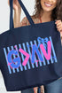 Highs & Lows Faith Equation Canvas Jumbo Tote