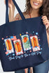 Sizzle & Stars Canvas Jumbo Tote