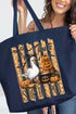 Stir The Pot Goose Canvas Jumbo Tote