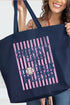Sunny Days & Double Plays Canvas Jumbo Tote