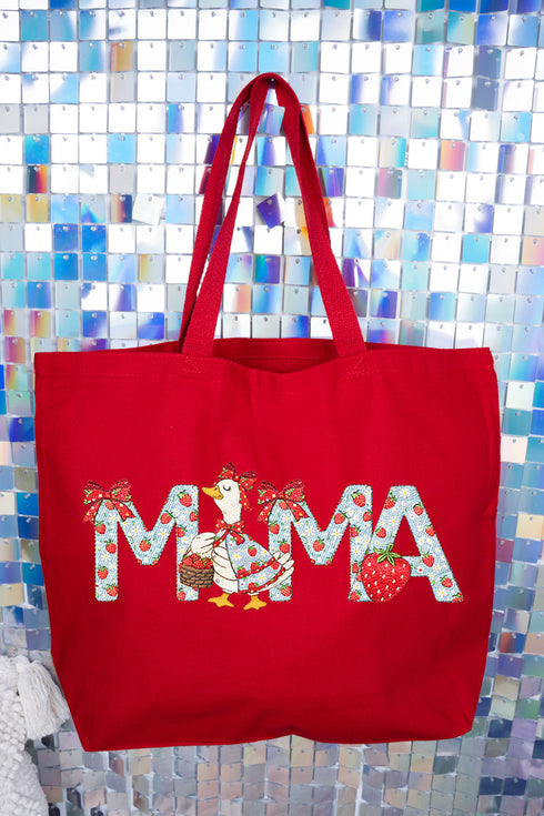 Gooseberry Mama Canvas Jumbo Tote