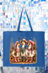 Boots & Beaks Canvas Jumbo Tote