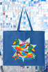 Duck, Duck, Dazzle Canvas Jumbo Tote