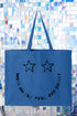 Star Eyes God Never Fails Canvas Jumbo Tote