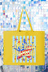 America Hallelujah Canvas Jumbo Tote