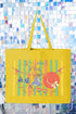 Bikini Summer Vibes Canvas Jumbo Tote