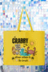 Crabby Beach Canvas Jumbo Tote