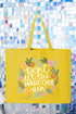 Don't Let The Hard Days Win Canvas Jumbo Tote