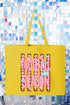Football Season Energy Canvas Jumbo Tote