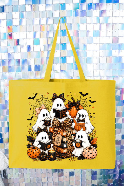 Books & Boos Canvas Jumbo Tote