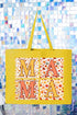 Falling Leaves Mama Canvas Jumbo Tote