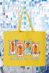 Sizzle & Stars Canvas Jumbo Tote