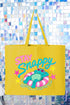 Stay Snappy Canvas Jumbo Tote